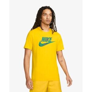 Nike NSW Brandriffs Futura Men's T-Shirt Yellow/Green